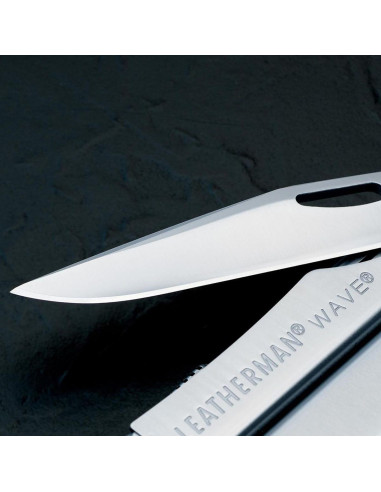 LEATHERMAN įrankis "Wave" Plus (atnaujintas modelis su Tekstiliniu dėklu)
