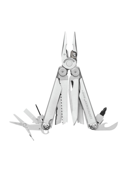 LEATHERMAN įrankis "Wave" Plus (atnaujintas modelis su Tekstiliniu dėklu)