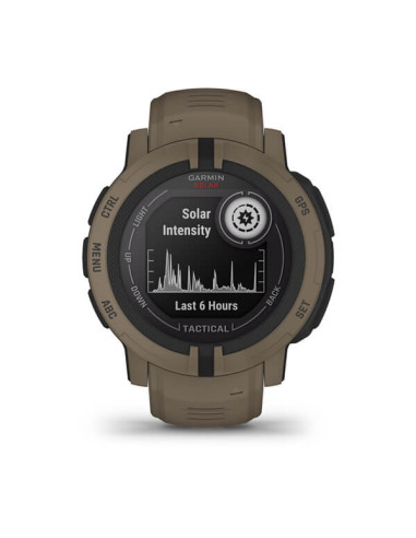 Laikrodis Garmin Instinct 2 Solar Tactical Edition Cotyote Tan