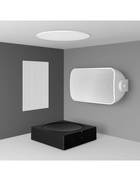 Sonos In-Ceiling Set (Lubiniai garsiakalbiai, 2vnt. + Sonos AMP)