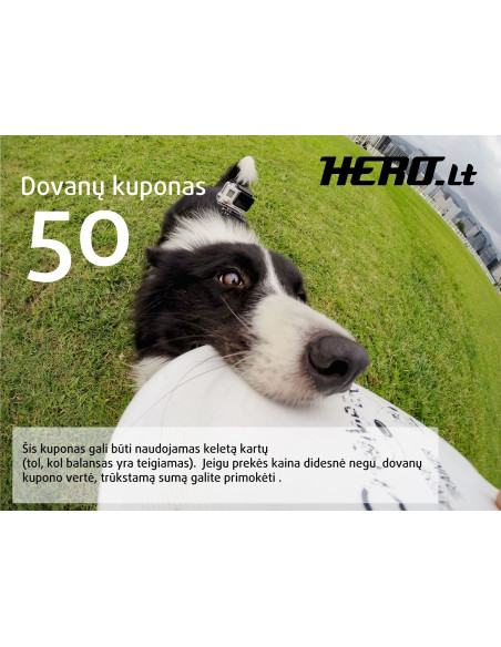Dovanų kuponas-50Eur