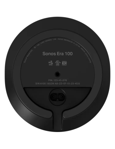 Sonos Era 100 Black su Trueplay garso derinimu