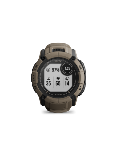 010-02805-02  Laikrodis Garmin Instinct 2X Solar - Tactical Coyote Tan