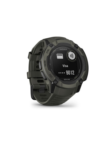 Laikrodis Garmin Instinct 2X Solar - Samanų spalvos