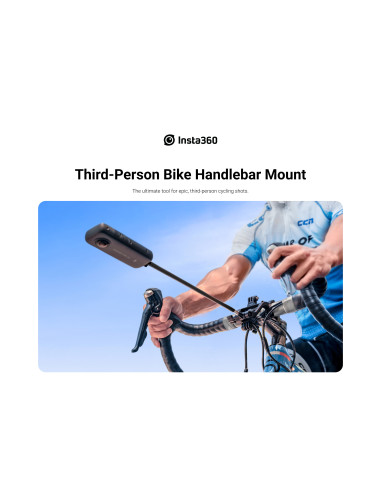 ACTION CAM ACC BIKE HANDLEBAR/MOUNT CINSTAVG INSTA360 INSTA360 - 4