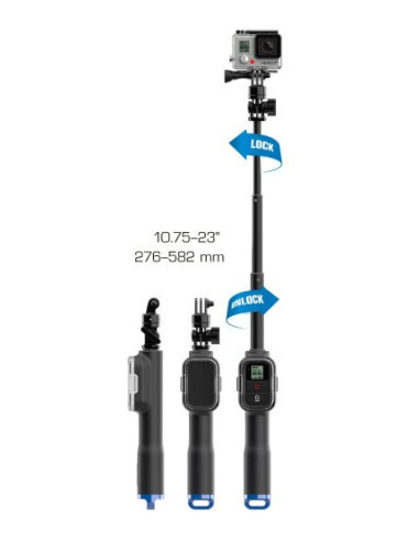 GoPro teleskopinė lazda"39" Su Laikikliu Wi-Fi Remote Pulteliui SP Gadgets - 2