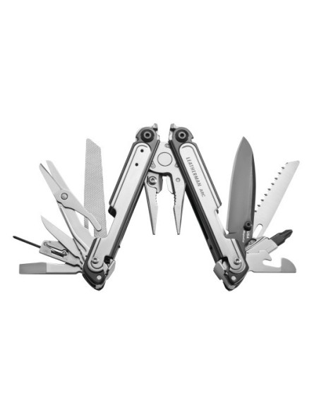 034-833076 LEATHERMAN įrankis "ARC" (su tekstiliniu dėklu ir papildomais atsuktuvais)