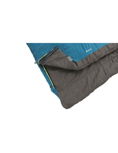 Outwell | Celebration Lux Double | Sleeping Bag | 225 x 140 cm | 2 way open - auto lock, L-shape