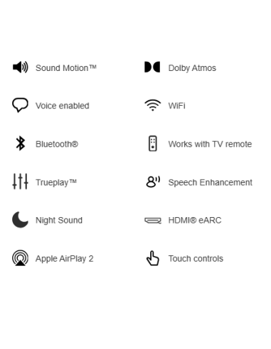 ARCG2EU1  Garso sistema Soundbaras Sonos Arc Ultra (white)