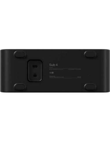 SUBG4EU1BLK Žemų dažnių garsiakalbis Sonos Sub (black) Gen. 4