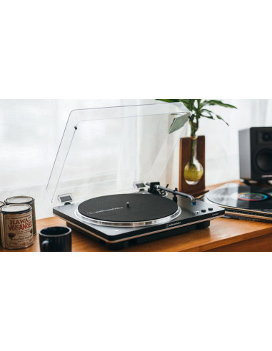 Audio Technica AT-LP70XBT (Black/Silver)  - 5