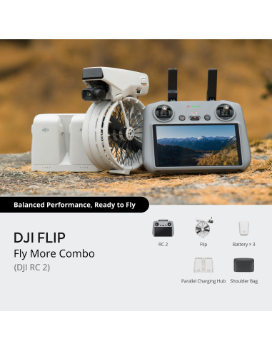 DJI DRONE FLIP FLY MORE COMBO / RC 2 CP.FP.00000181.01 DJI DJI - 2