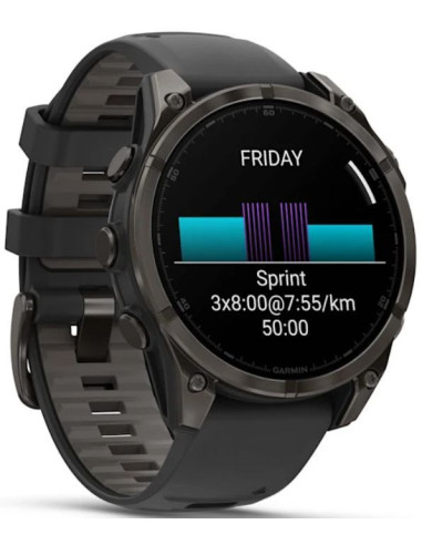 Garmin Fenix 8 47mm, AMOLED, Sapphire, Anglies spalvos GARMIN - 2