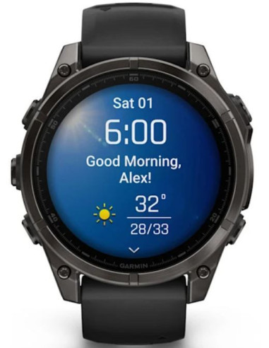 Garmin Fenix 8 47mm, AMOLED, Sapphire, Anglies spalvos GARMIN - 3