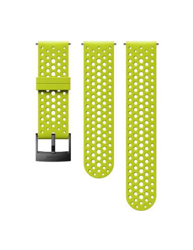 SUUNTO SUUNTO 24mm SILICONE LIME/BLACK apyrankė