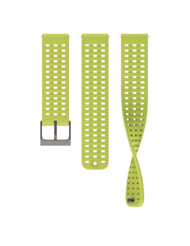 SUUNTO SUUNTO 22mm SILICONE STRAP LIGHT LIME apyrankė