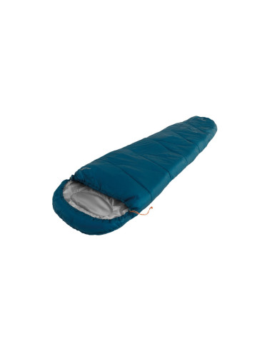 Easy Camp Starling Mummy Blue 8 C | Sleeping Bag | 210 x 75 x 50 cm | -5 to 12 C | Two-way open-end, autolock