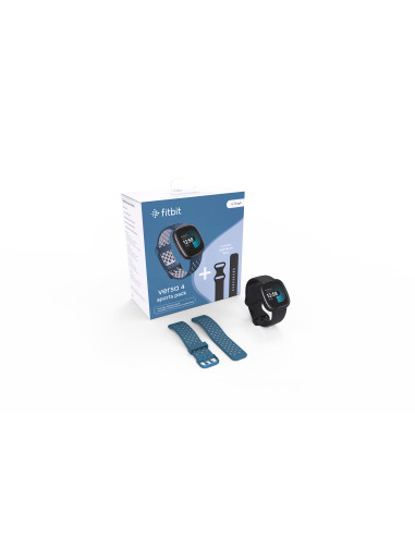 Versa 4 (EU Bundle) | Smart watch | NFC | GPS (satellite) | AMOLED | Touchscreen | Activity monitoring 24/7 | Waterproof | Bluet