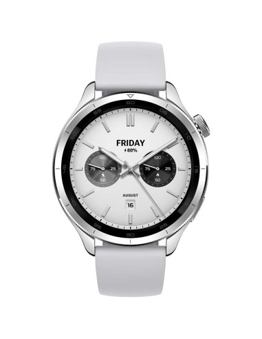 Xiaomi Watch S4 | Smart watch | GPS (satellite) | AMOLED | 1.43" | Waterproof | Silver