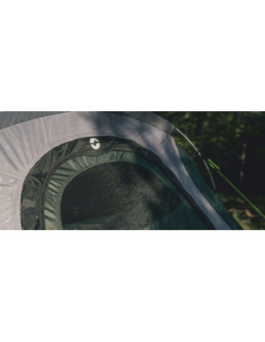 Outwell Two Room Tunnel Tent | Earth 3 Plus | 3 person(s) | Green