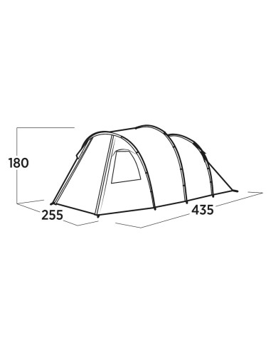 Easy Camp Family tent | Hidra 4 | 4 person(s) | Green