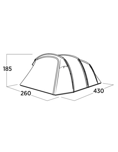 Easy Camp Family tent | Hamra 4 | 4 person(s) | Blue