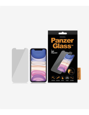 PanzerGlass | Apple | iPhone XR/11 | Hybrid glass | Transparent | Full frame coverage Rounded edges 100% touch preservation | S
