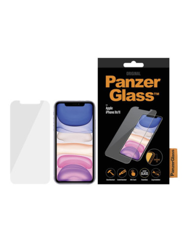 PanzerGlass | Apple | iPhone XR/11 | Hybrid glass | Transparent | Full frame coverage Rounded edges 100% touch preservation | S