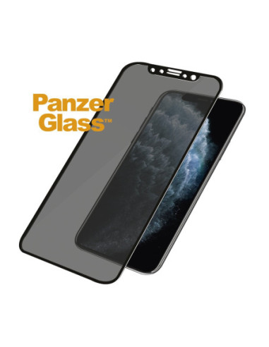 PanzerGlass | P2666 | Screen protector | Apple | iPhone X/Xs/11 Pro | Tempered glass | Black | Confidentiality filter Full fram