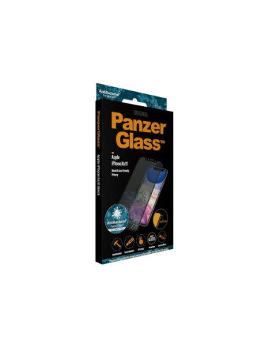 PanzerGlass | P2665 | Screen protector | Apple | iPhone Xr/11 | Tempered glass | Black | Confidentiality filter Full frame cove