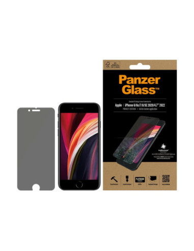 PanzerGlass | Screen Protector | Iphone | Iphone 6/6s/7/8/SE (2020) | Glass | Crystal Clear | Clear Screen Protector