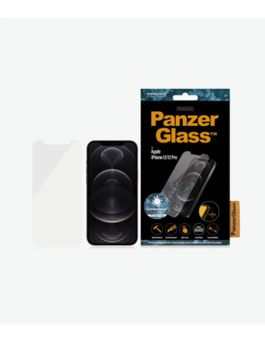PanzerGlass | Apple | For iPhone 12/12 Pro | Glass | Transparent | Clear Screen Protector