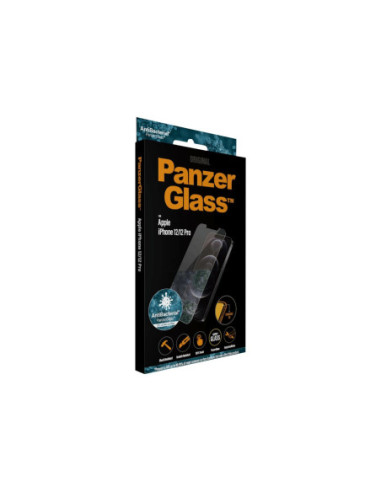 PanzerGlass | Apple | For iPhone 12/12 Pro | Glass | Transparent | Clear Screen Protector