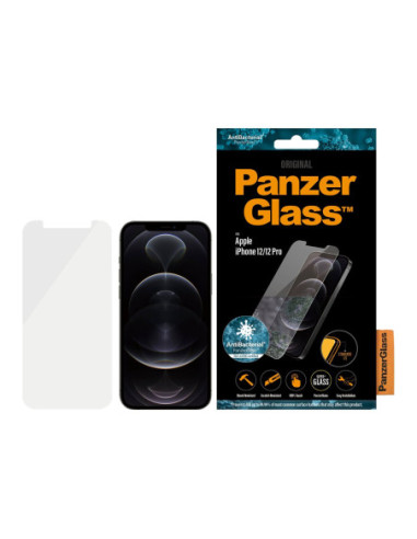 PanzerGlass | Apple | For iPhone 12/12 Pro | Glass | Transparent | Clear Screen Protector