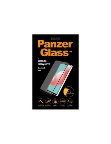 PanzerGlass | Case Friendly Screen Protector | 7252 | Samsung | Galaxy A32 5G | Black/Transparent