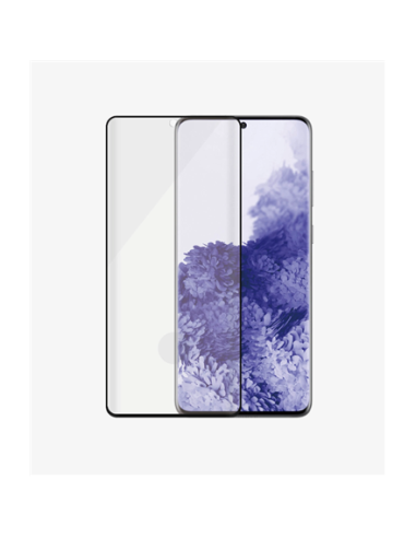 PanzerGlass | Samsung | Galaxy S21 Ultra Series | Antibacterial glass | Black | Case Friendly, Compatible with the in-screen fi