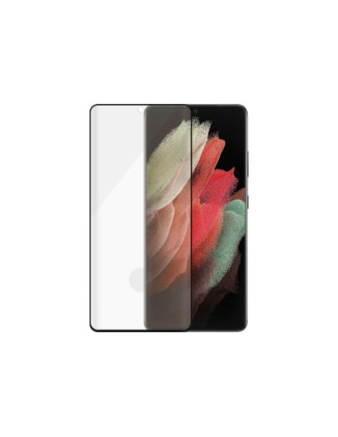 PanzerGlass | Samsung | Galaxy S21 Ultra Series | Antibacterial glass | Black | Case Friendly, Compatible with the in-screen fi