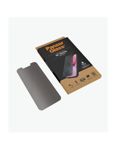 PanzerGlass | Apple | iPhone 13 Mini | Tempered glass | Black | Crystal clear Resistant to scratches and bacteria Shock absorbi
