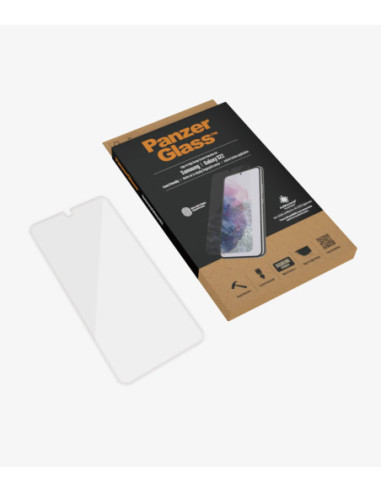 PanzerGlass | Samsung | Galaxy S22 | Tempered glass | Transparent | Case friendly. Compatible with ultrasonic fingerprint senso
