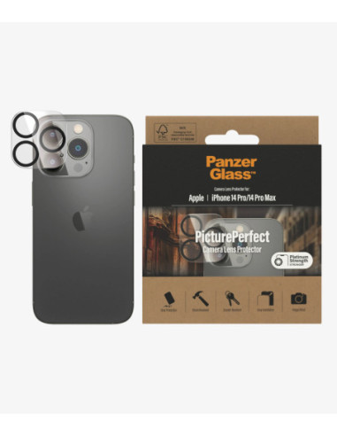 PanzerGlass | Camera Protector | Apple | iPhone 14 Pro/14 Pro Max | Black