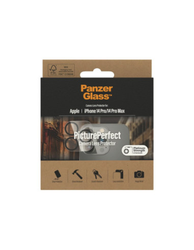 PanzerGlass | Camera Protector | Apple | iPhone 14 Pro/14 Pro Max | Black
