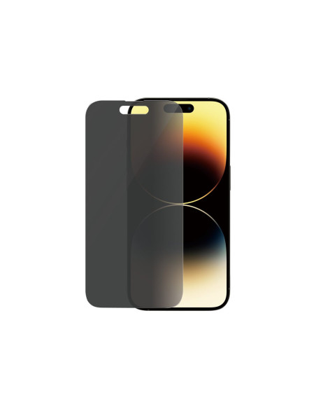 PanzerGlass | Screen protector | Apple | iPhone 14 Pro | Glass | Black | Classic Fit | Privacy