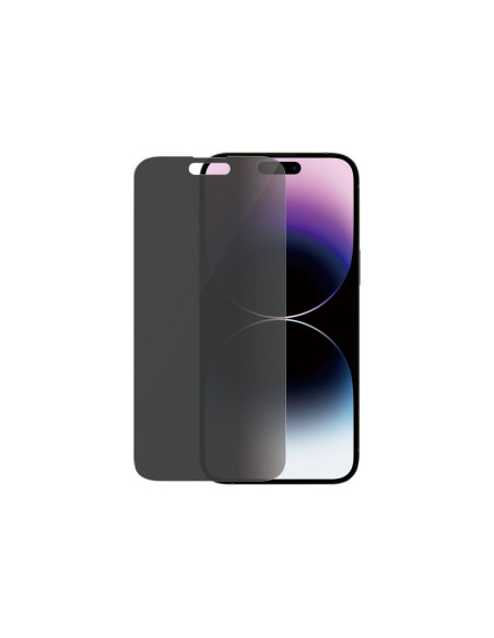 PanzerGlass | Screen protector | Apple | iPhone 14 Pro Max | Glass | Black | Classic Fit | Privacy