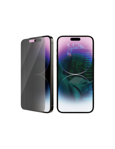 PanzerGlass | Screen protector | Apple | iPhone 14 Pro Max | Glass | Black | Classic Fit | Privacy