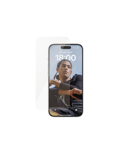 PanzerGlass | SAFE | Screen protector | Apple | Iphone15 PRO | Glass | Clear | Ultra-Wide Fit