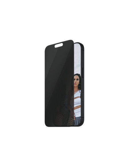 PanzerGlass Screen protector | Apple | iPhone 16 Pro Max | Glass | Black | Ultra-Wide Fit