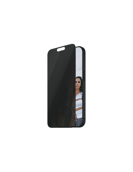 PanzerGlass Screen protector | Apple | iPhone 16 Pro Max | Glass | Black | Ultra-Wide Fit