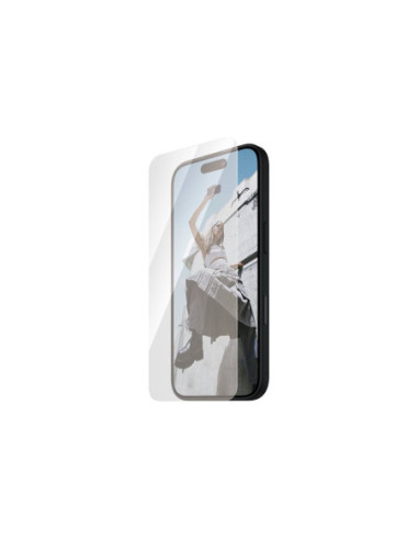 PanzerGlass Screen protector | Apple | iPhone 16 | Glass | Transparent | Ultra-Wide Fit