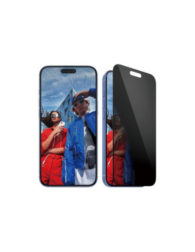 PanzerGlass Screen protector | Apple | iPhone 16 Plus/iPhone 15 Plus | Tempered glass | Black | Ultra-Wide Fit