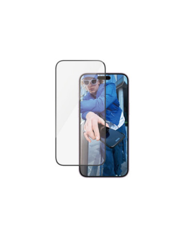 PanzerGlass Screen protector | Apple | iPhone 16 Plus/iPhone 15 Plus | Glass | Transparent | Ultra-Wide Fit